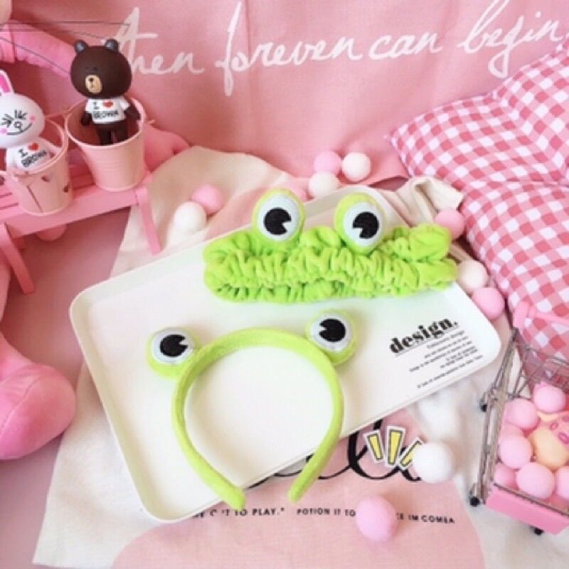 Băng Đô - Cài Tóc Ếch Con Cute Dễ Thương