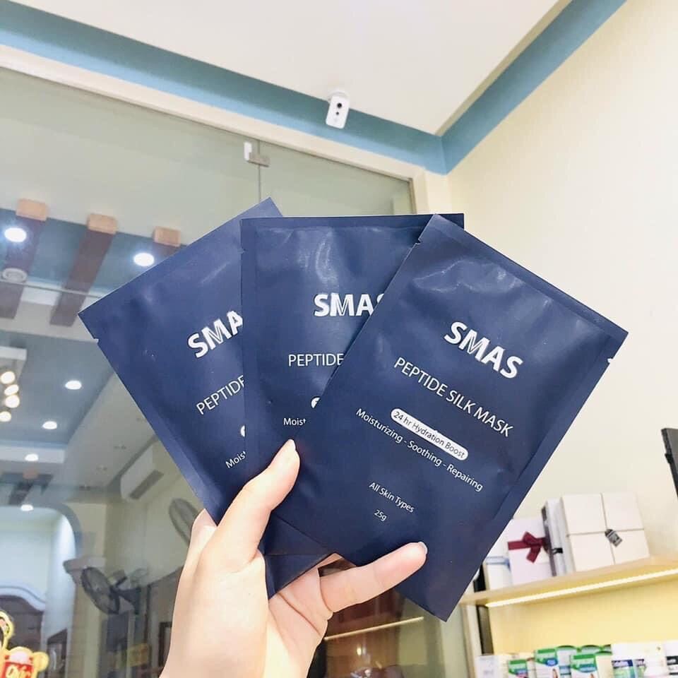 [25G] Mặt Nạ Dưỡng Và Phục Hồi Da Smas Peptide Silk Mask