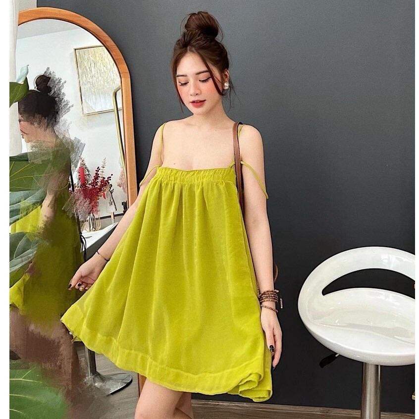 Váy 2 dây đũi nhật dáng xòe sexy
