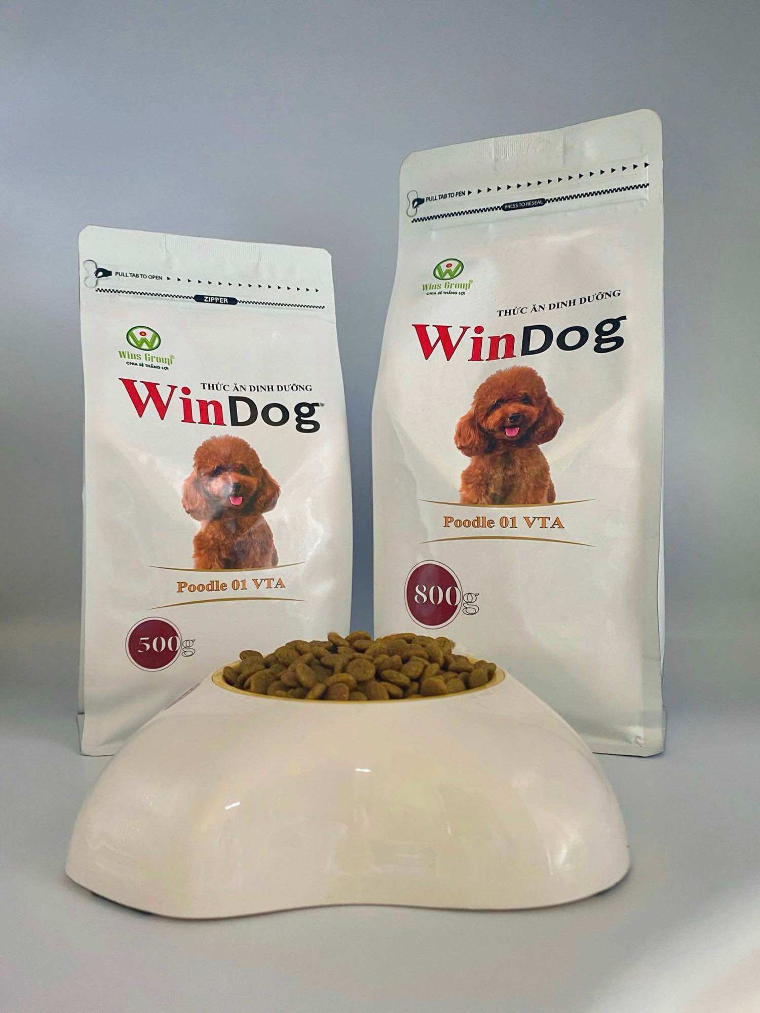 Thức Ăn Hạt Dành Cho Chó Poodle Windog 68 400g