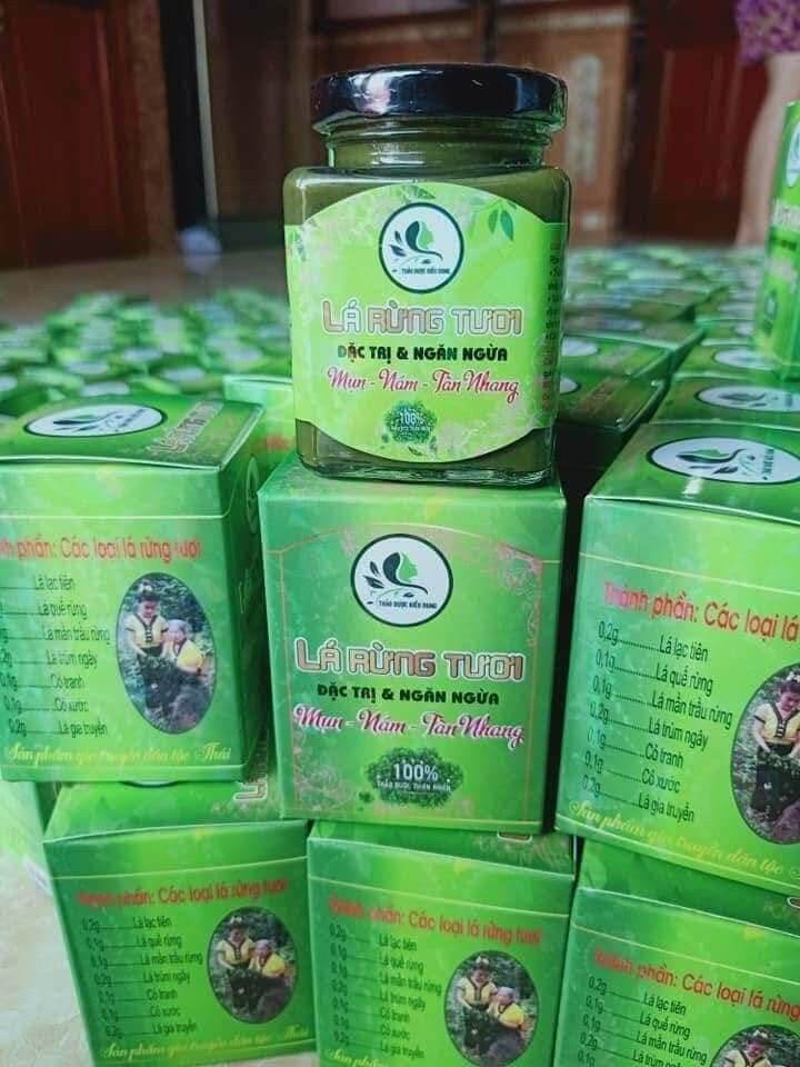 Lá rừng tươi ( mụn nám tàn nhang )