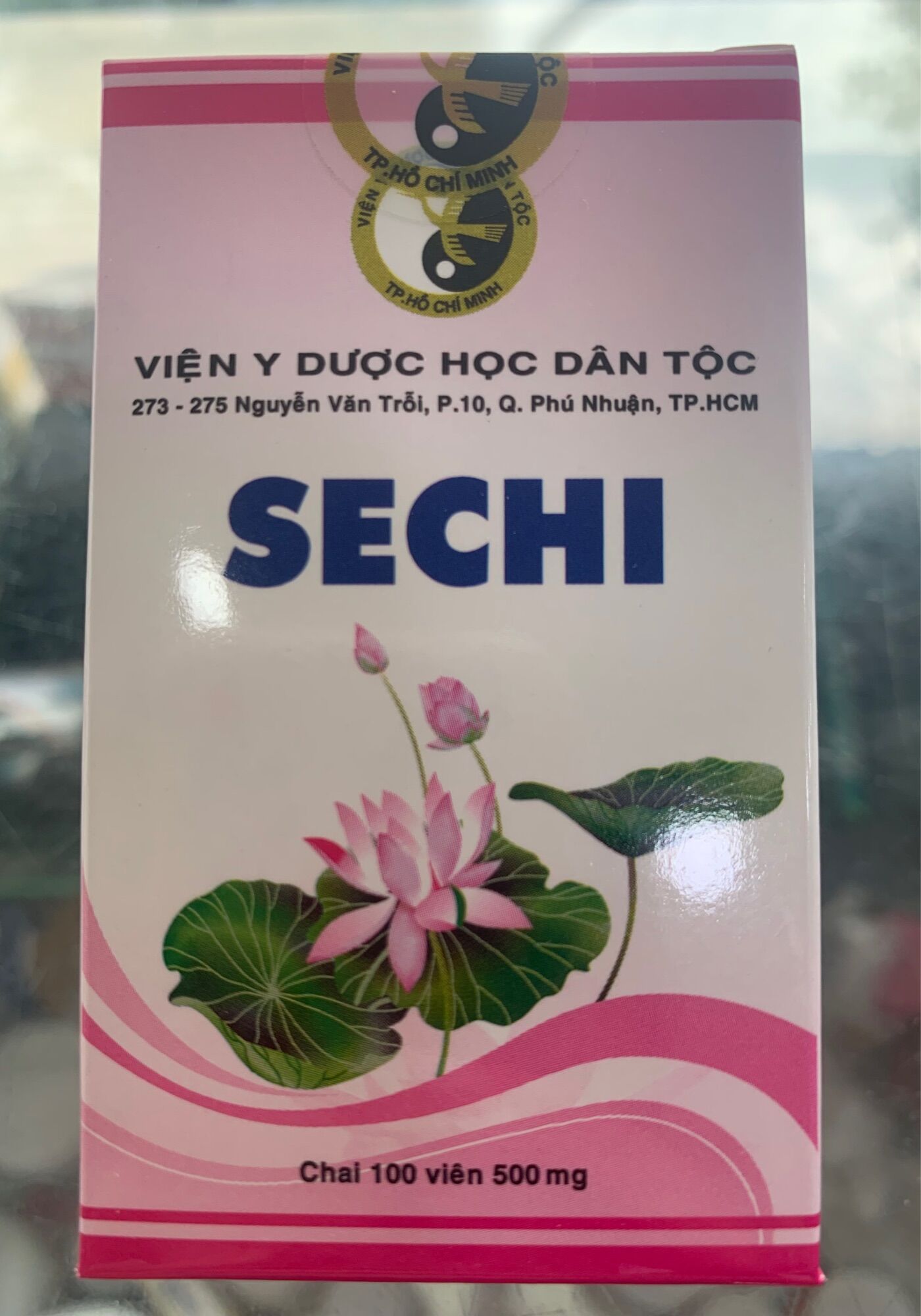 Sechi - Viên Tâm sen của Viện Y học dân tộc