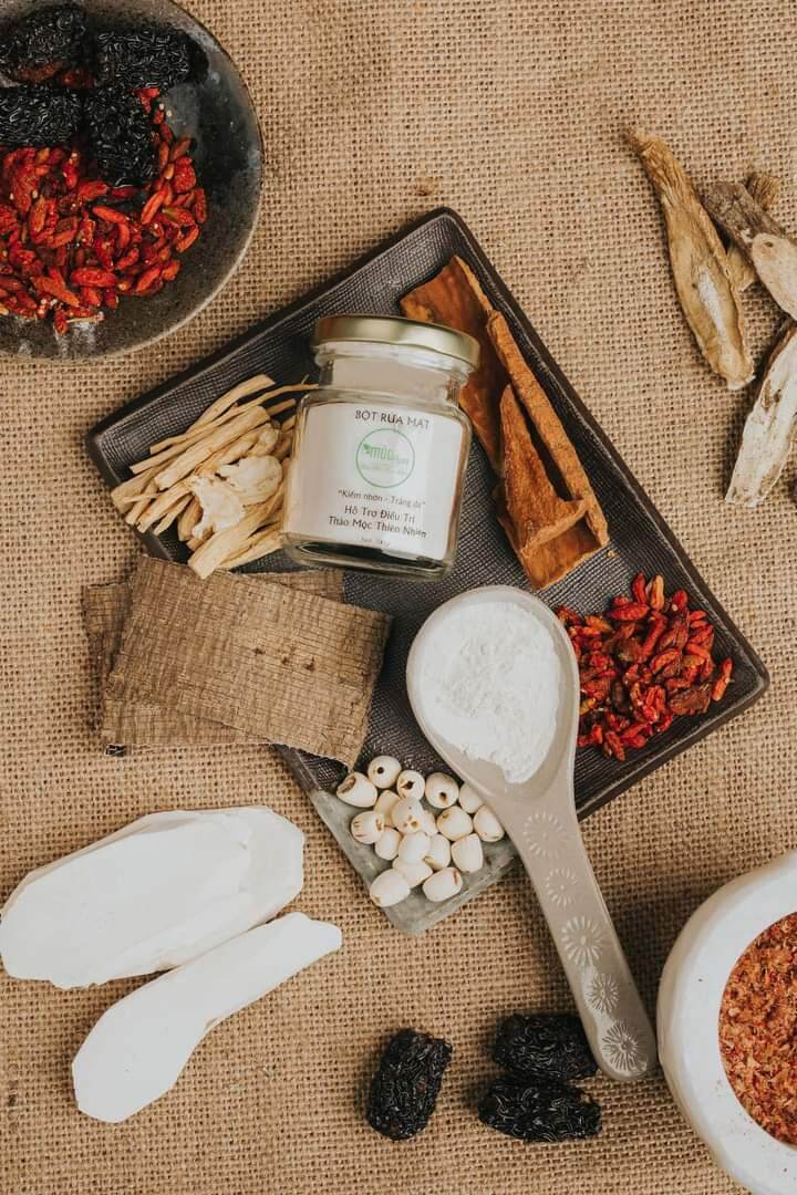bột rửa mặt