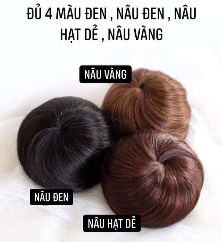 Tóc Búi Tròn Hàn Quốc Siêu Xinh