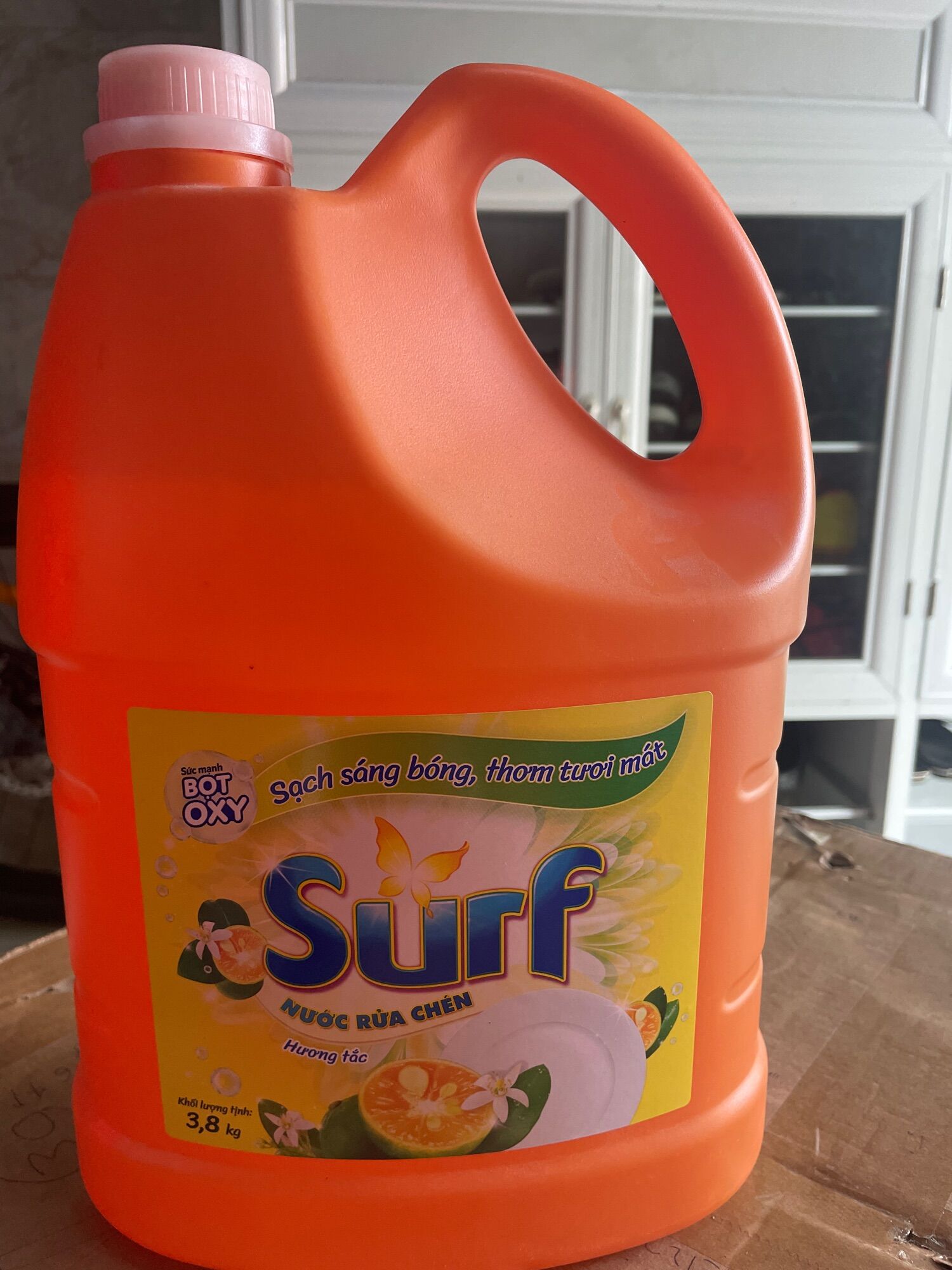 Nước rửa chén Surf Hương Tắc 3.8ky