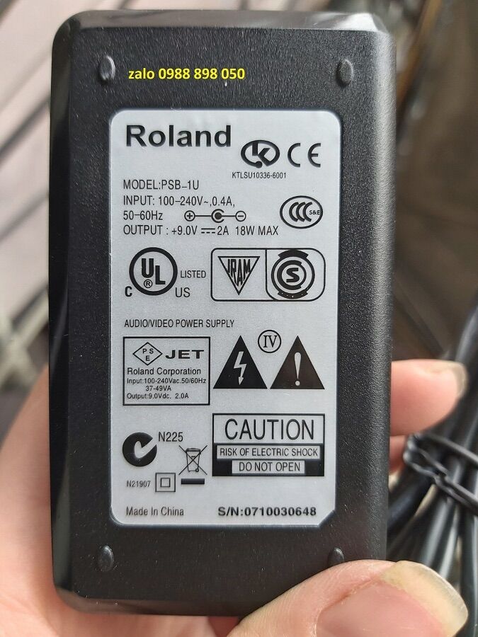 Adaptor nguồn cho Zoom G3 G3X Guitar Effects