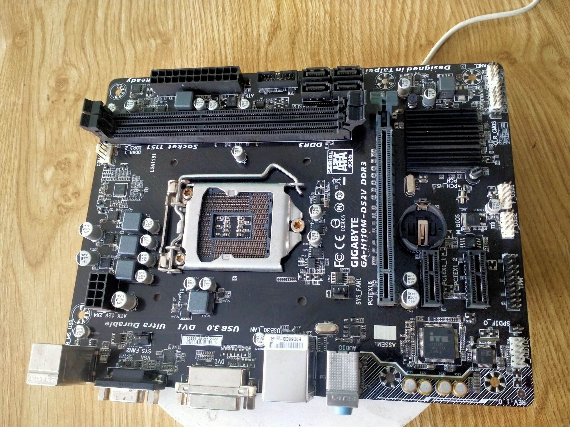 bo mạch main gigabyte h110 M-DS2V RAM DDR3