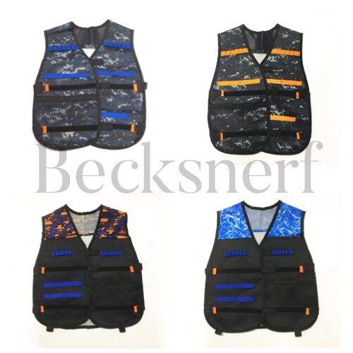 Áo Vest Chiến Thuật Đồ Chơi bọt xốp Ngoài Trời Em Bé