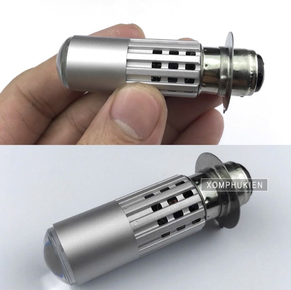 Đèn led cao cấp xe wave 2 bóng cực sáng - bộ 2 bóng