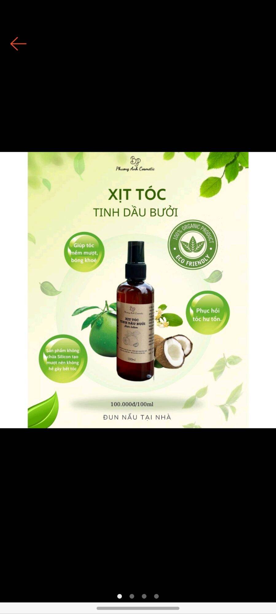 Tinh Dầu Bưởi Kích Mọc Tóc Phương Anh Cosmetic Chính Hãng