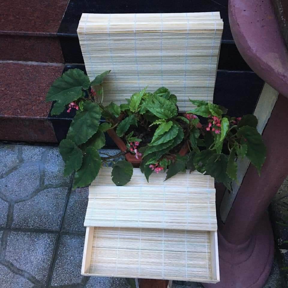 Hộp mành mây tre đan