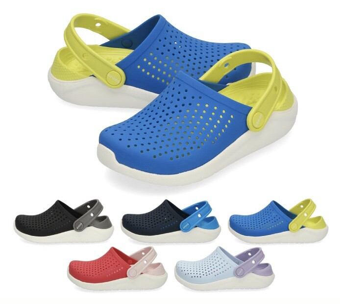 Dép sục crocs literide siêu nhẹ, êm chân cho bé