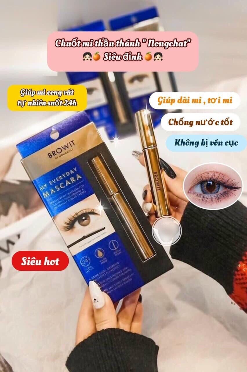 MASCARA Browit NongChat Mi Cong Thái Lan