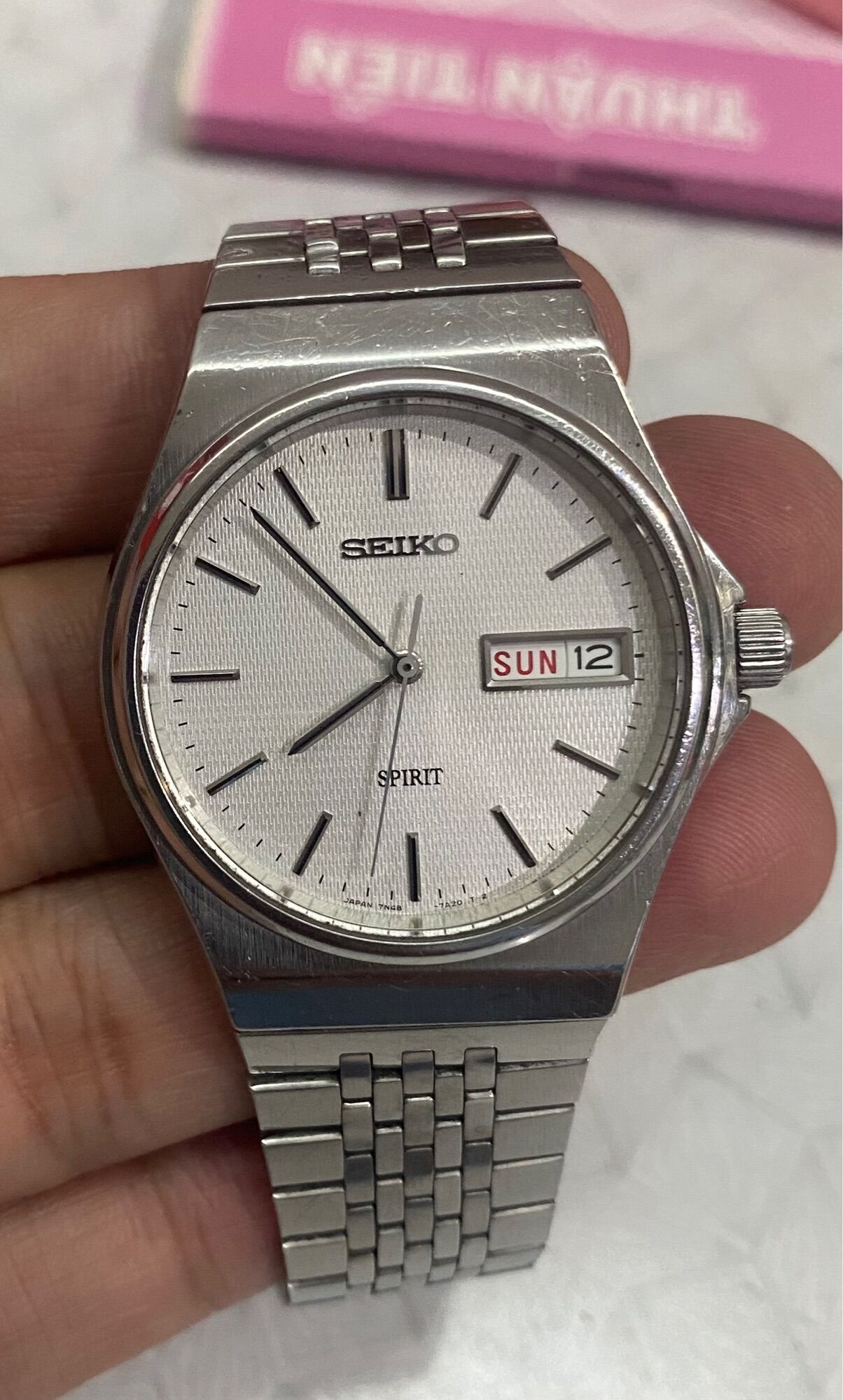 Đồng hồ hiệu SEIKO Spirit của Nhật nguyên zin mặt đẹp