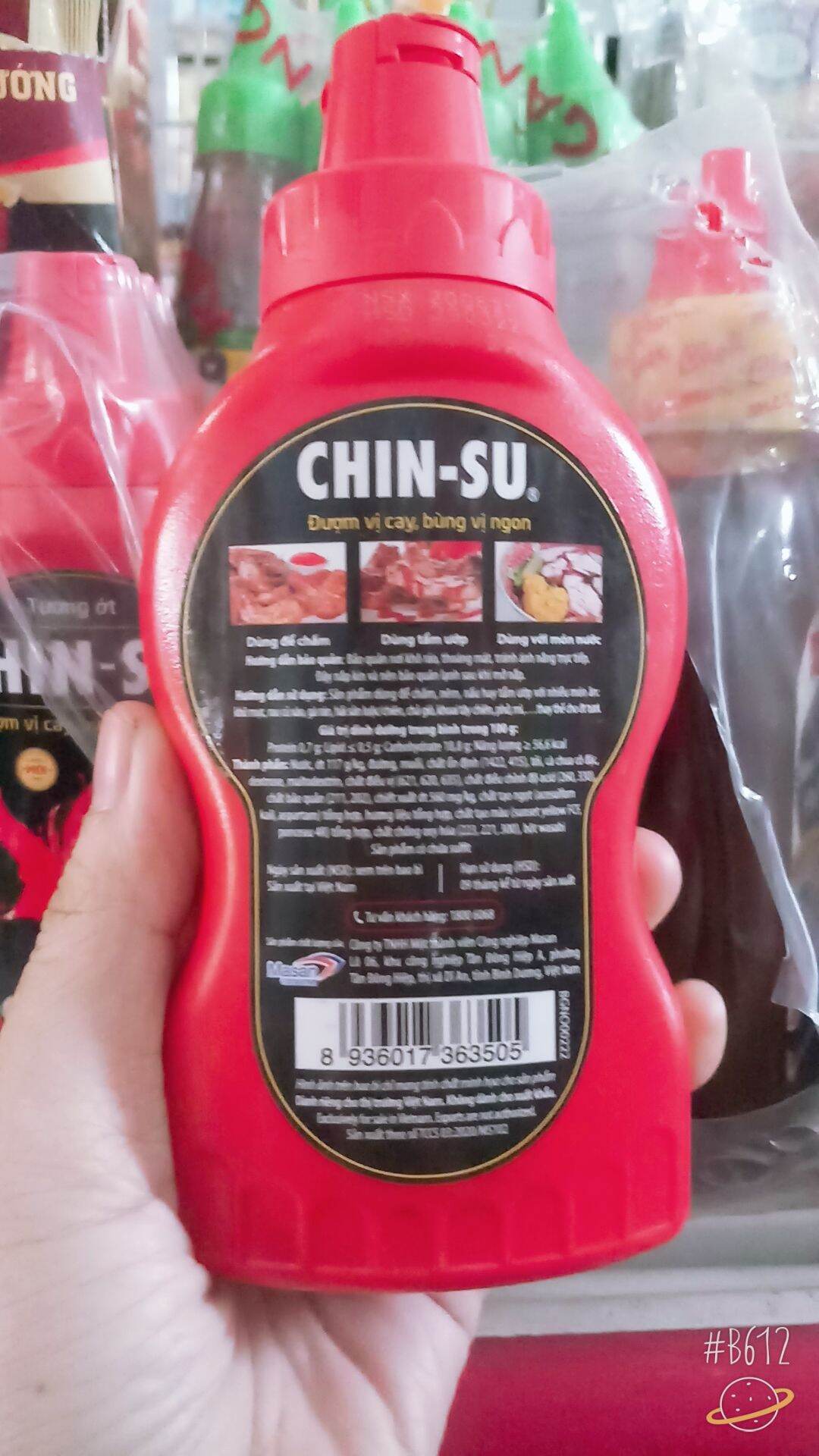 Tương ớt chinsu chai 250g