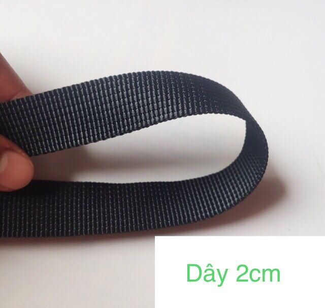 Dây dù 2CM may balo , dây đai , làm đồ handmade ( 5M , 10M , 15M , 20M )