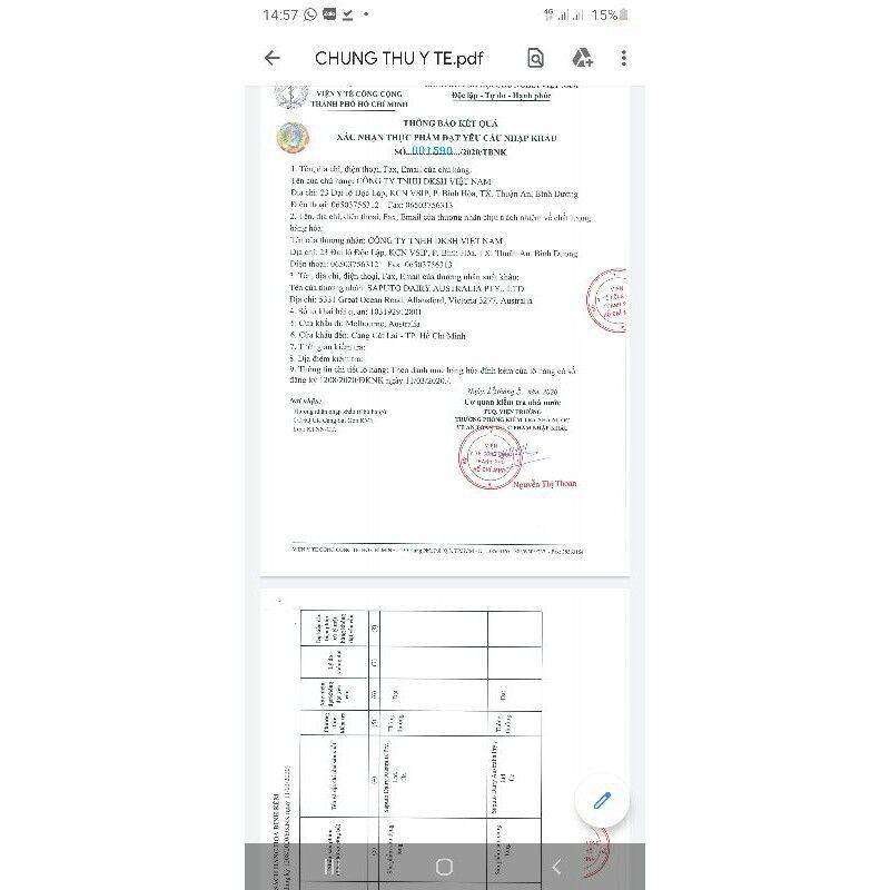 Sữa Tươi Úc Devondale FULL CREAM 2 LIT Thùng 6 Hộp (Date 6/2023)