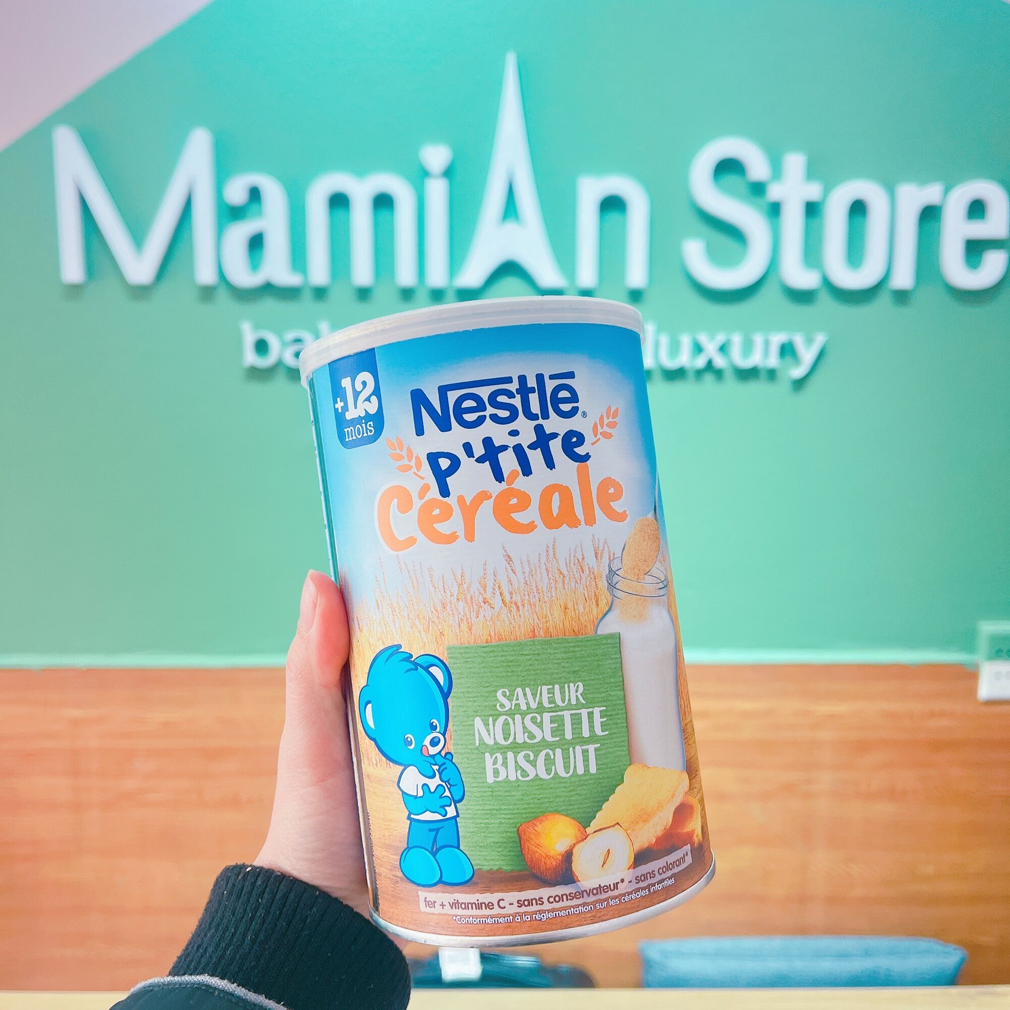 [Date mới 2023 ] Bột lắc sữa Nestle Pháp cho bé 400gr
