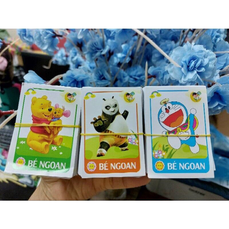Set cọc 500c phiếu bé ngoan mầm non, Phiếu bé ngoan