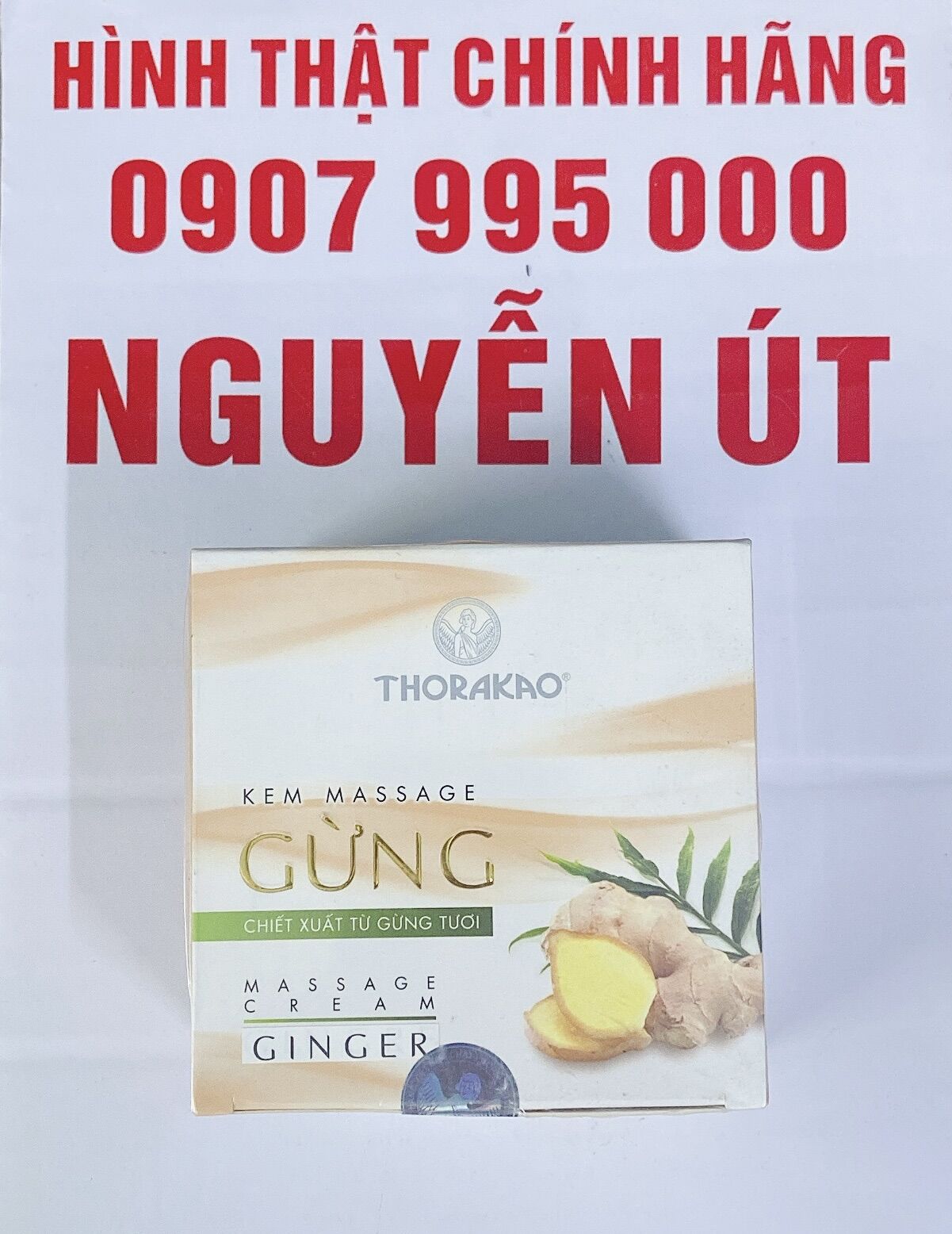 Kem massage gừng thorakao 200g