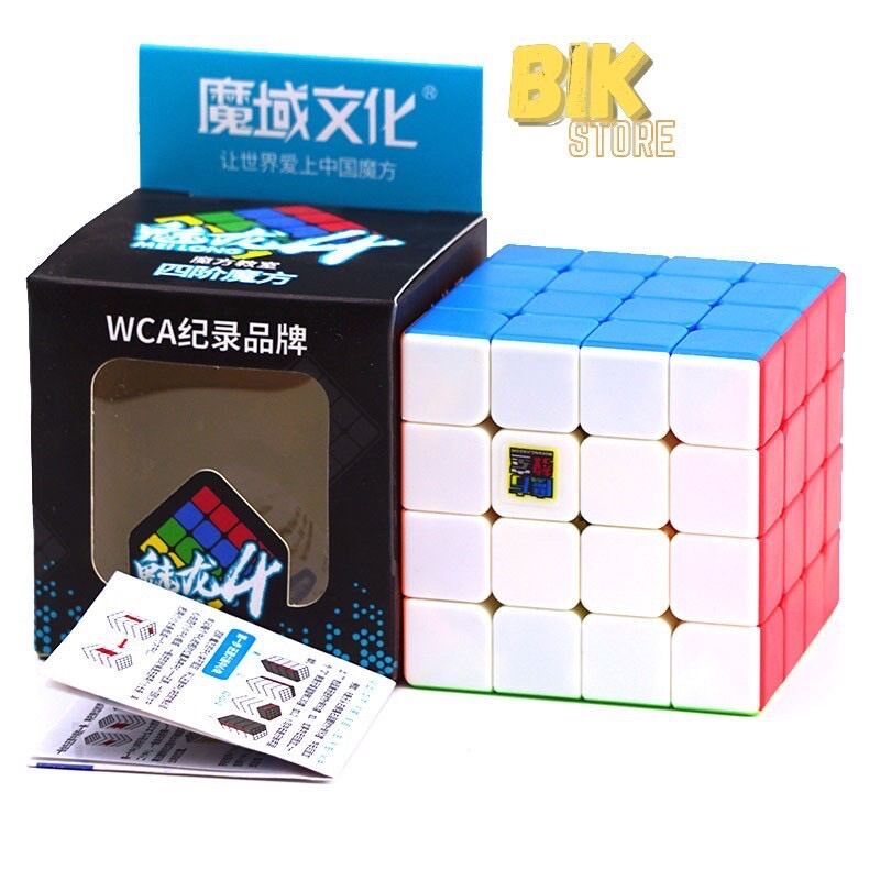 Rubik 4x4 stickerless moyu meilong mfjs rubik 4 tầng