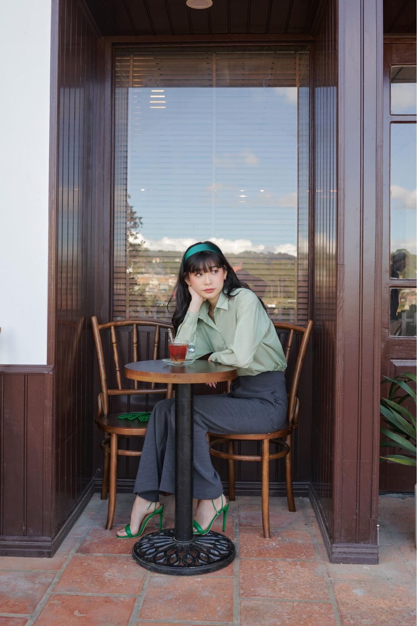 Ceci Cela - Áo Sơ Mi Dáng Dài Basic Năng Động