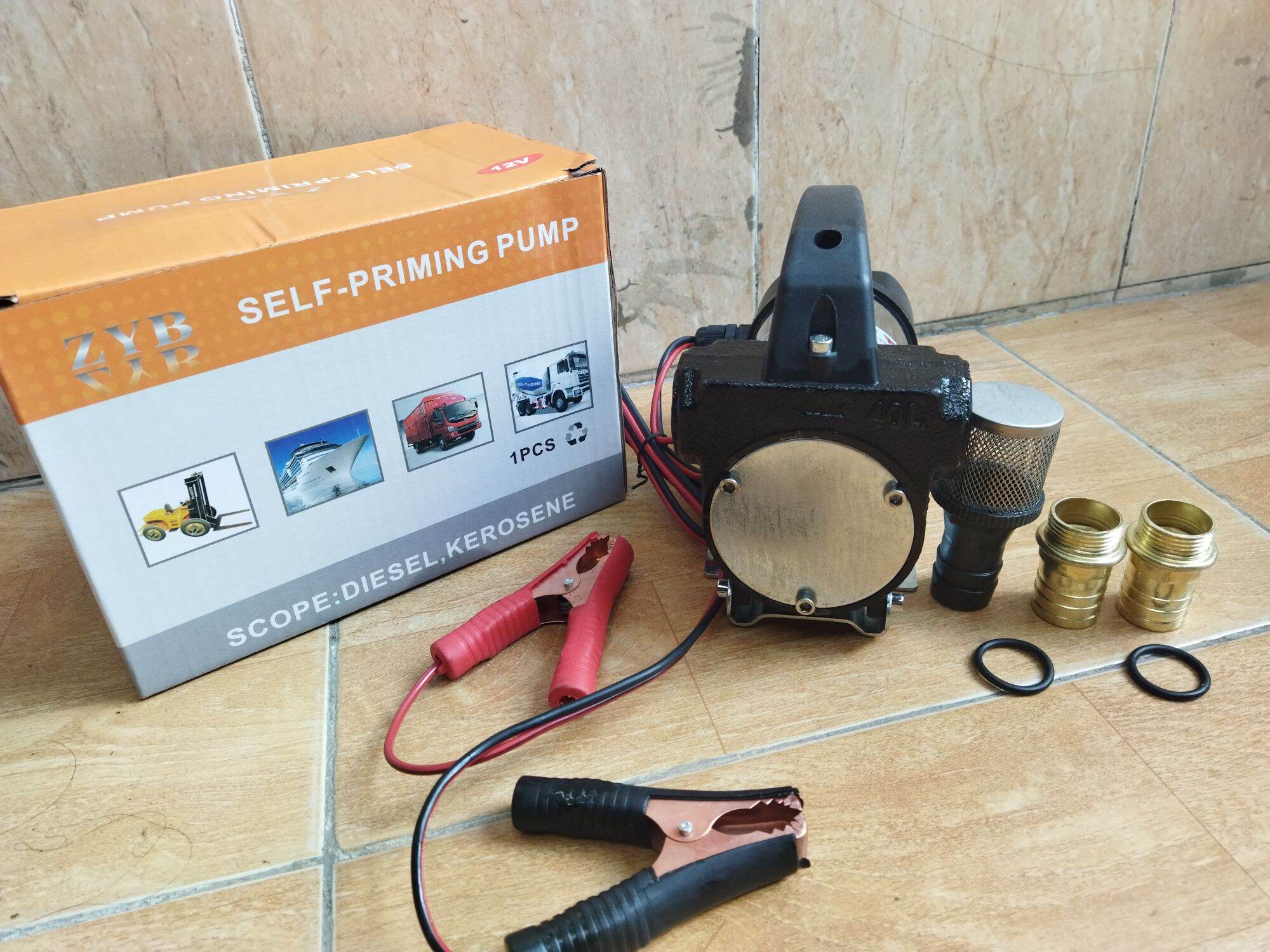 máy bơm hút dầu diesel ,dầu nhớt 24v