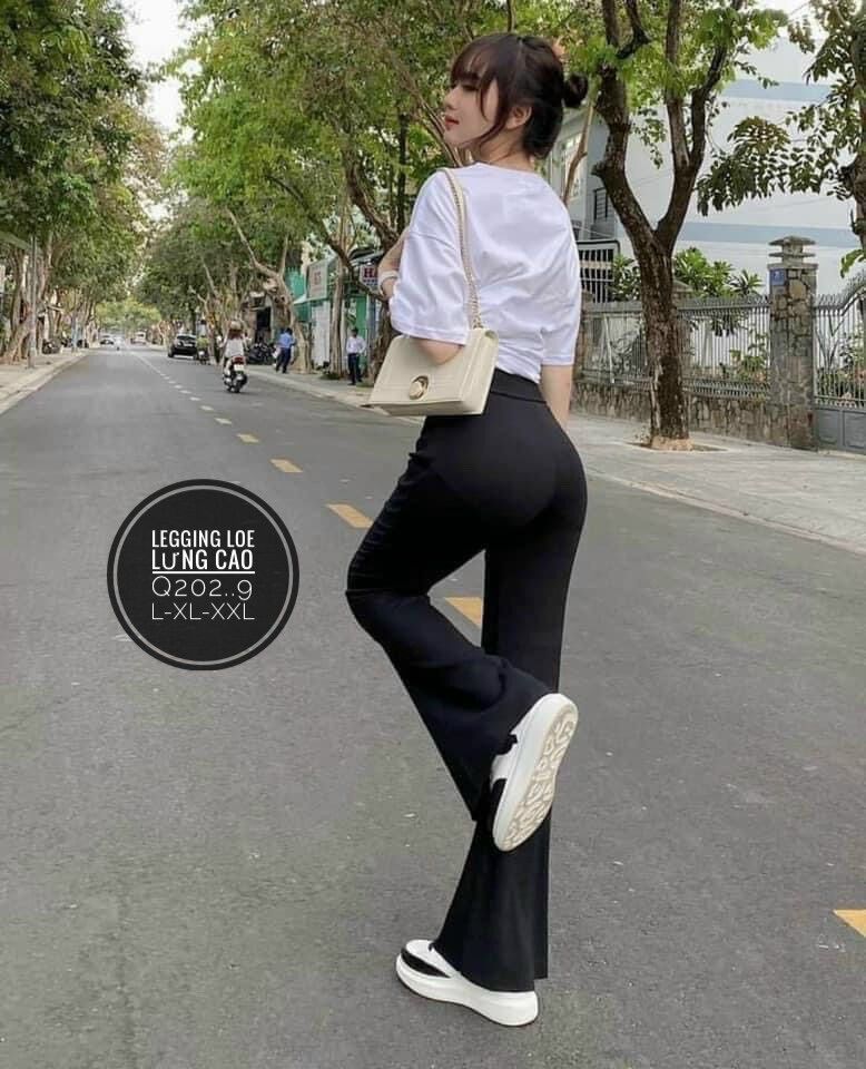 60-90kg Bigsize Quần Legging loe co dãn siêu hot Q202..9
