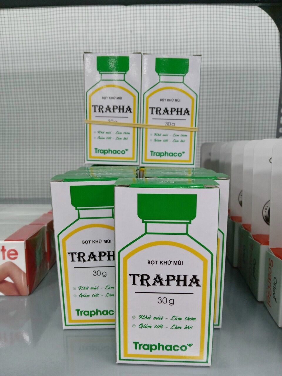 (HCM) Bột khử mùi Trapha 30g