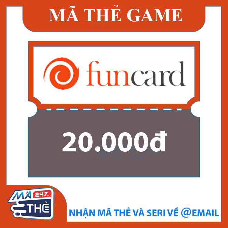 Mã thẻ game Funcard 20K
