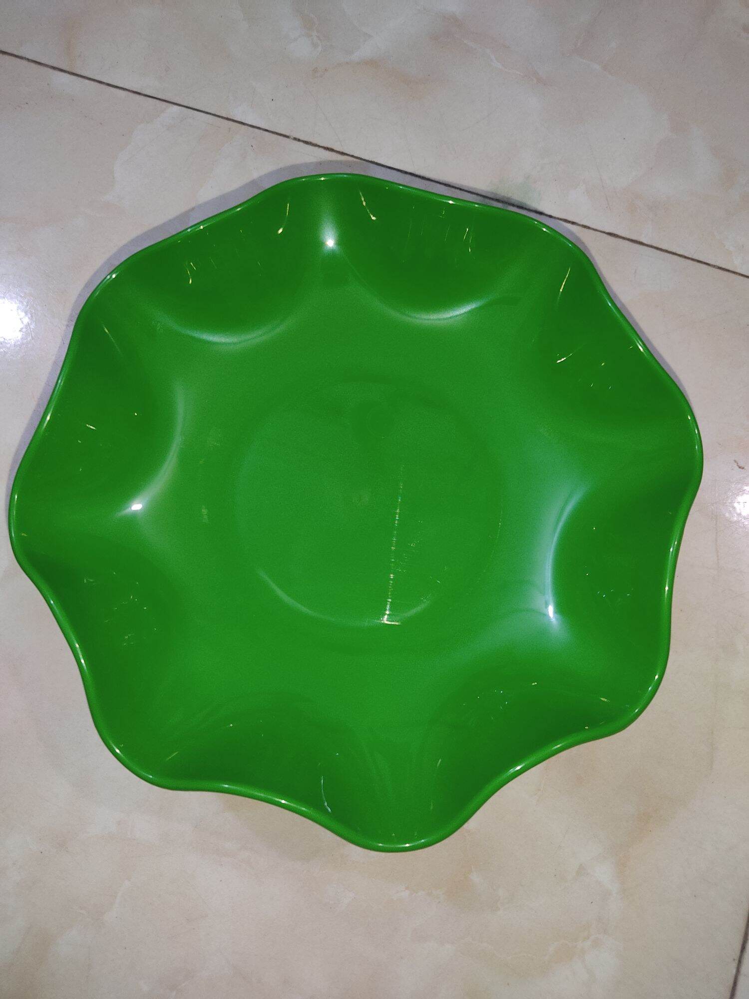 Đĩa phíp tròn hình hoa KT 21x 4.5 cm. dầy dặn hàng Cao cấp việt nhật