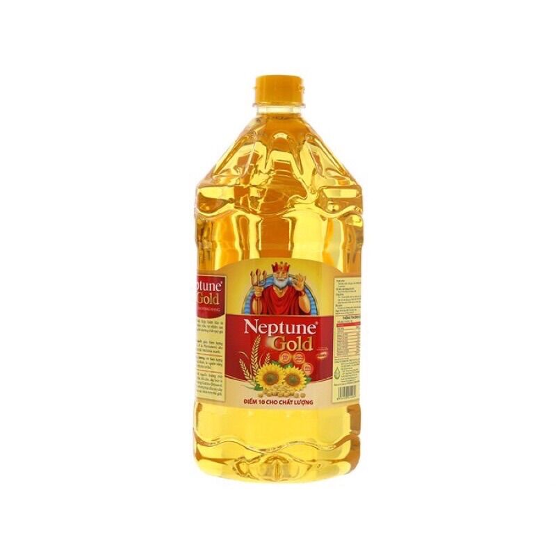 Dầu ăn Neptune gold can 2 lít.