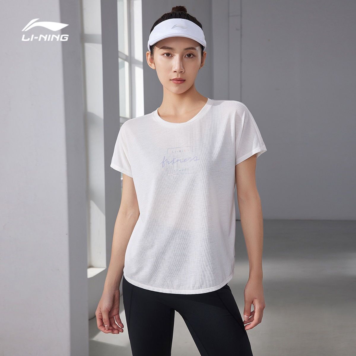 Áo thun thể thao nữ Lining