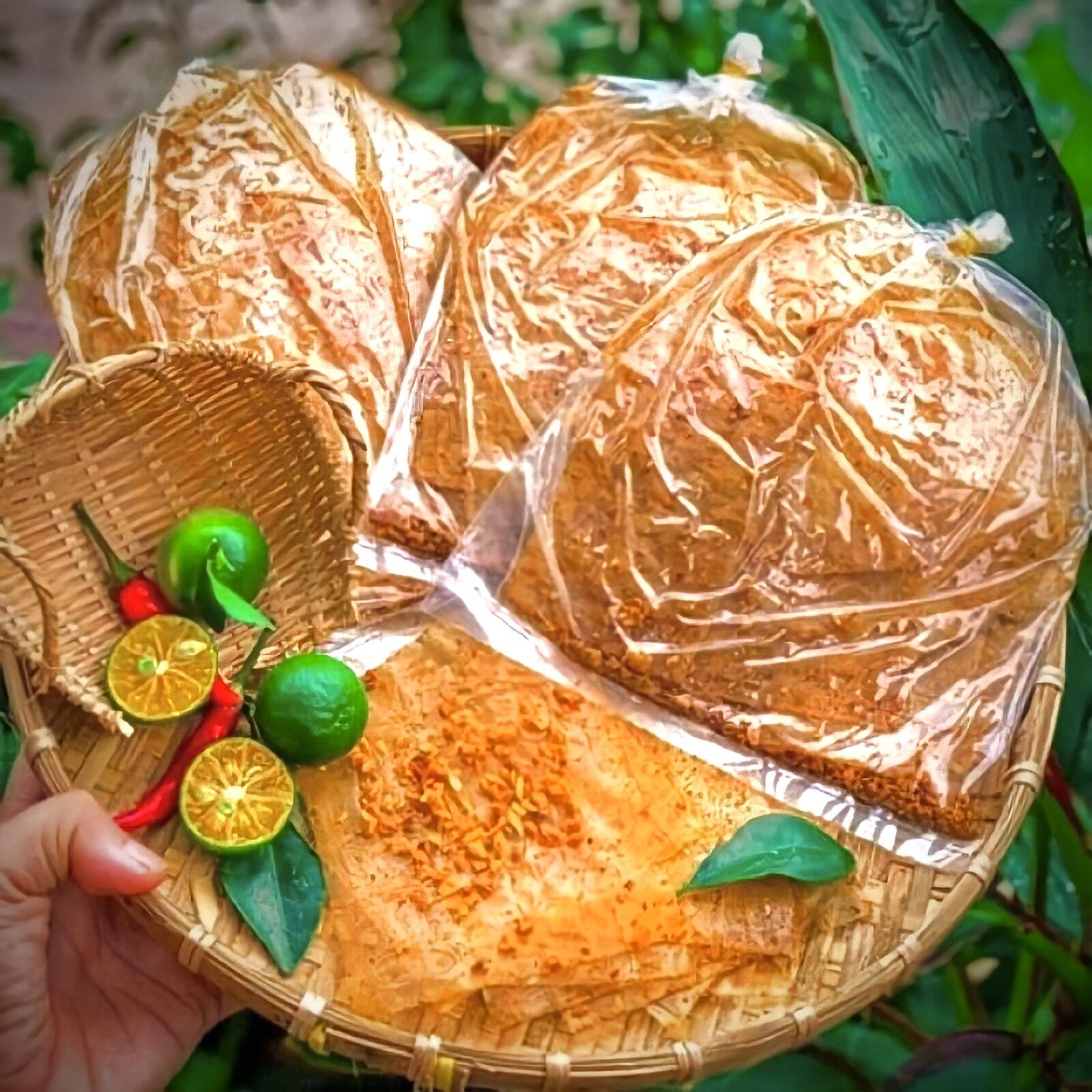Bánh Tráng XIKE Muối Tỏi, Bịch 70gram