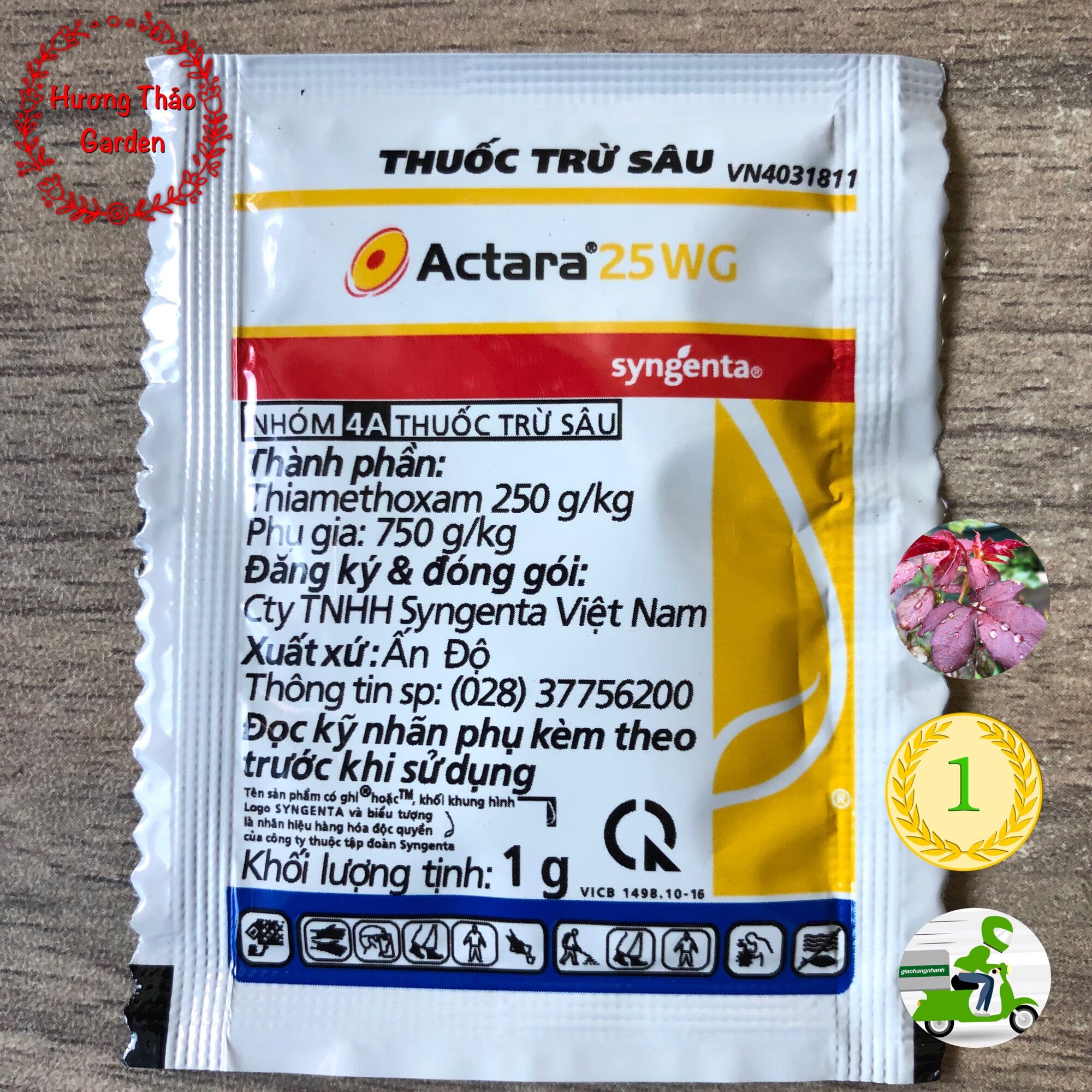 Actara Sạch Rệp Sáp, Bọ Trĩ Gói 1gr