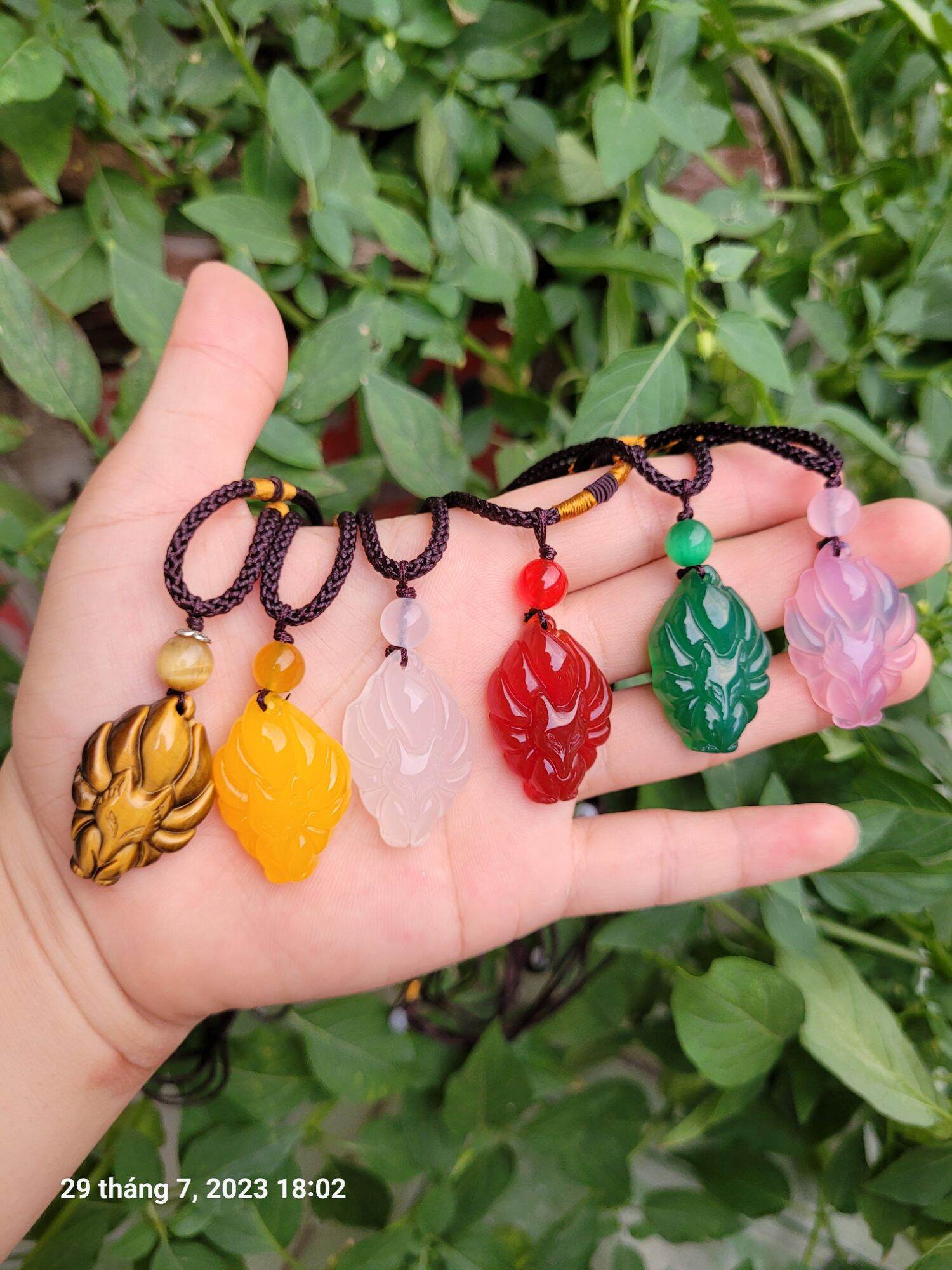 dây chuyền mặt hồ ly 9 đuôi ( ddu)