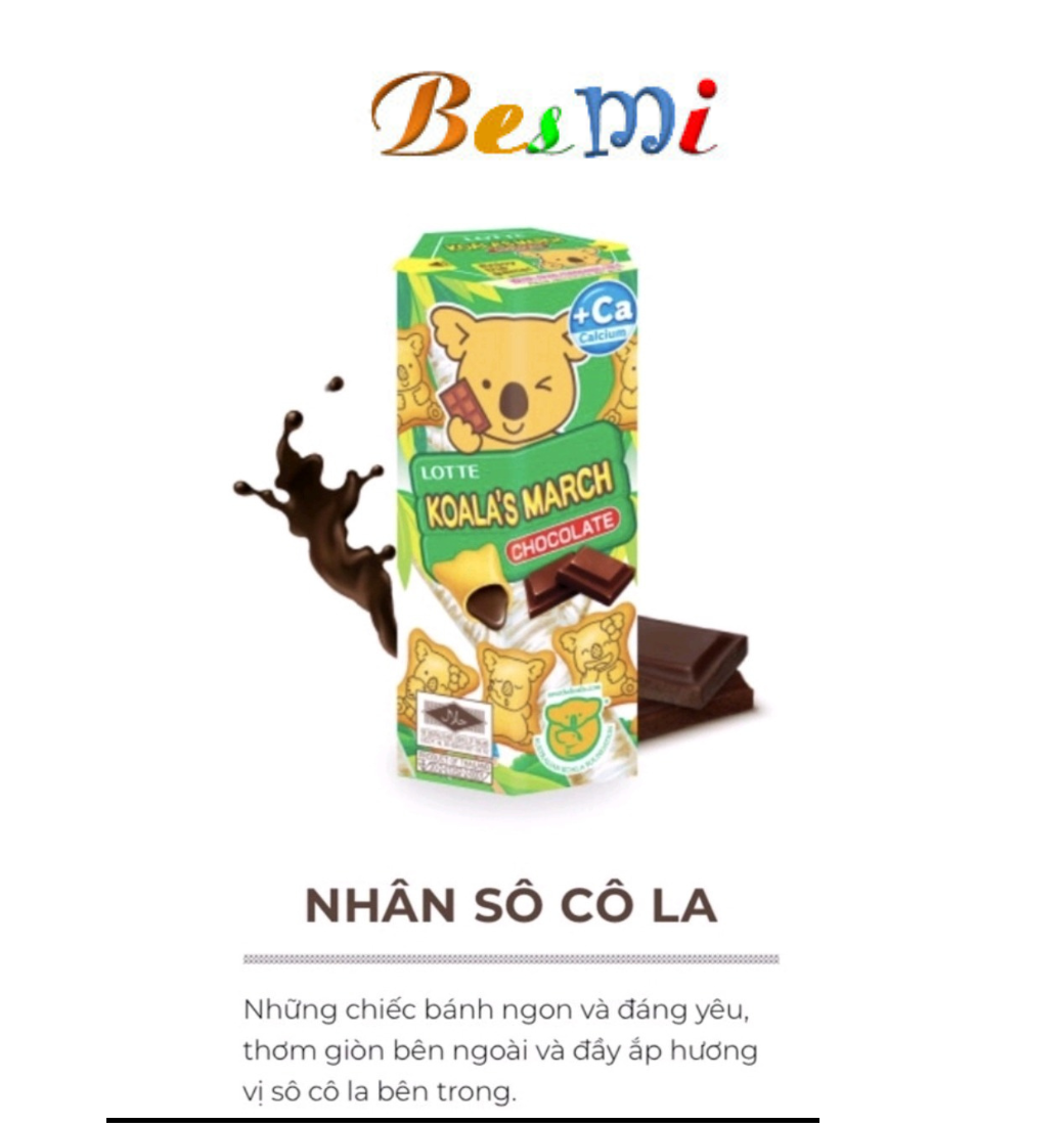 Bánh gấu nhân sô cô la Koala's March