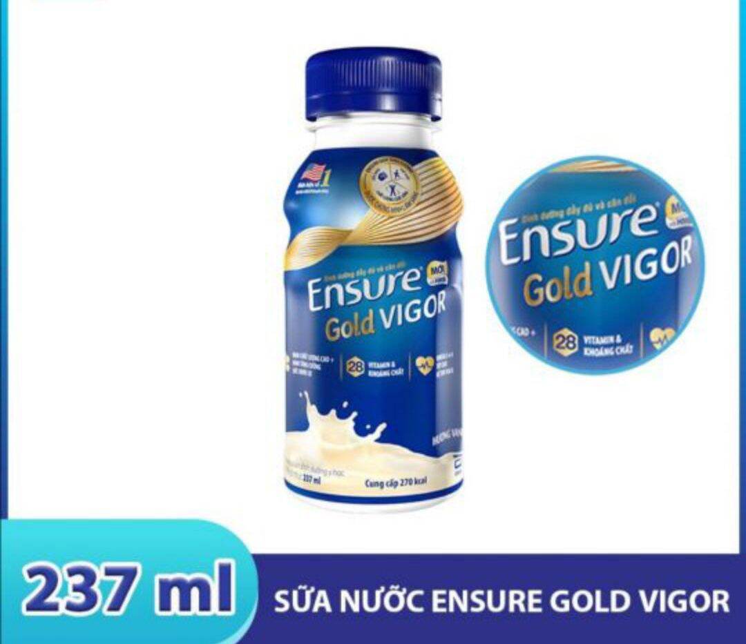 Combo 6 Chai Sữa Nước Ensure Gold Vigor date mới