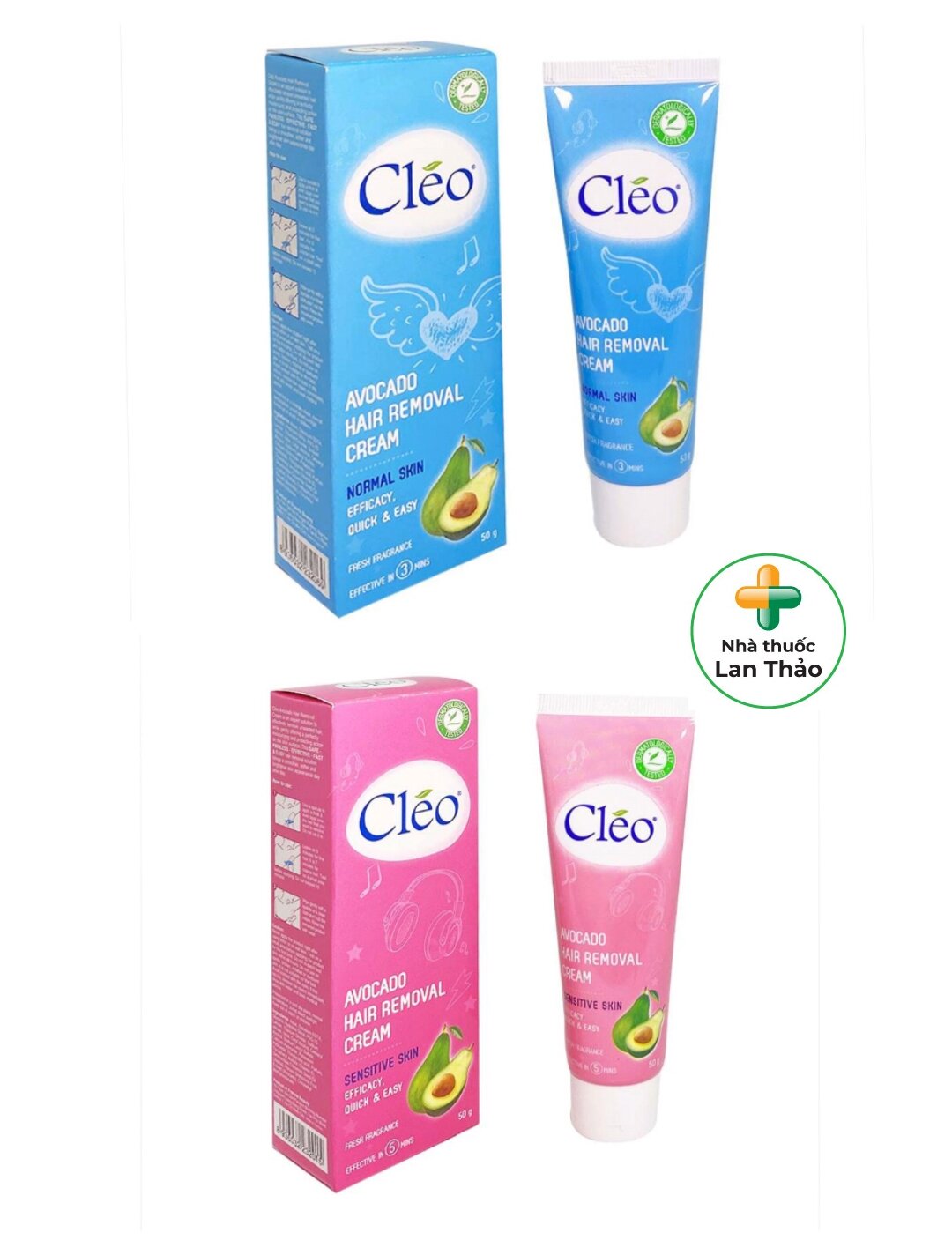 Kem tẩy lông cleo tuýp 50g giá tốt