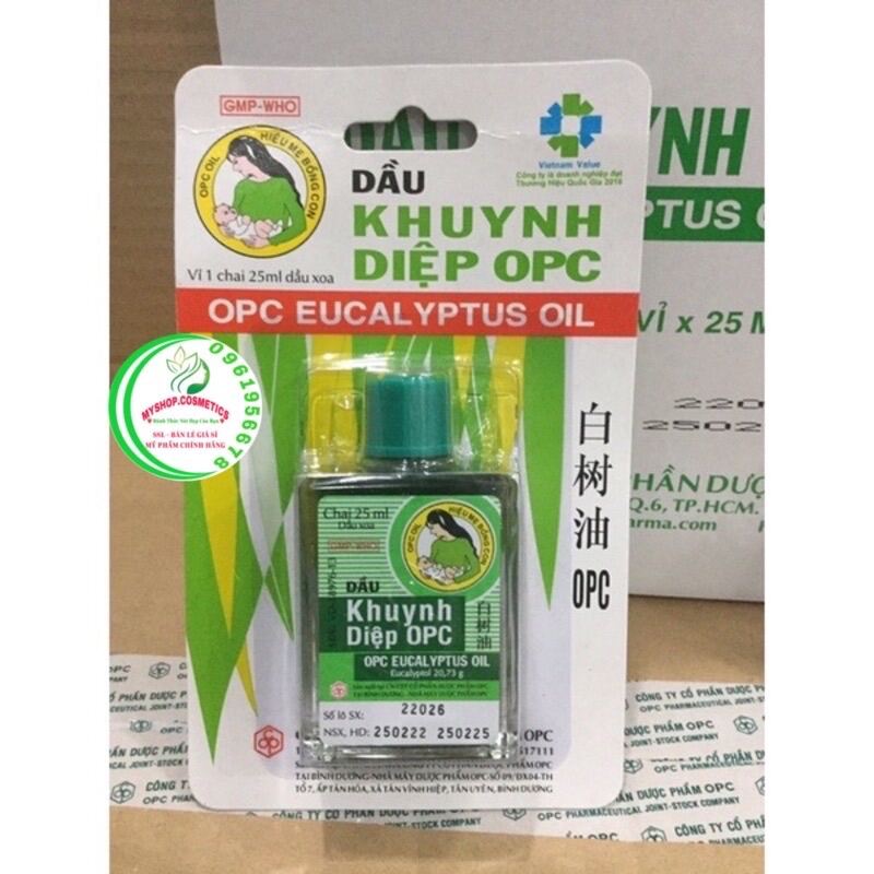 DẦU KHUYNH DIỆP OPC ( CHAI 25ML )