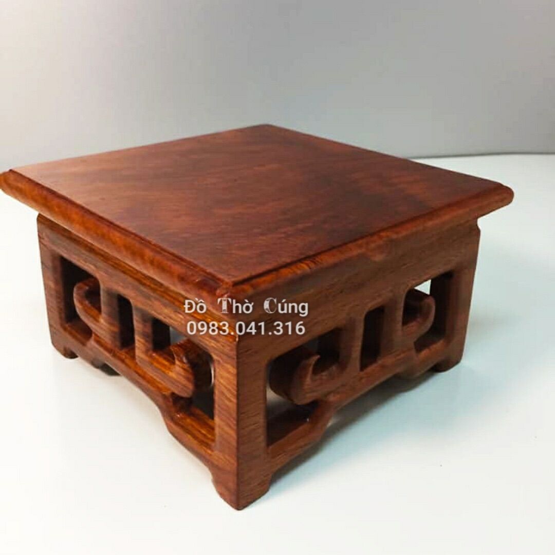 Kệ vuông , đế vuông, nhất cấp kê đồ thờ