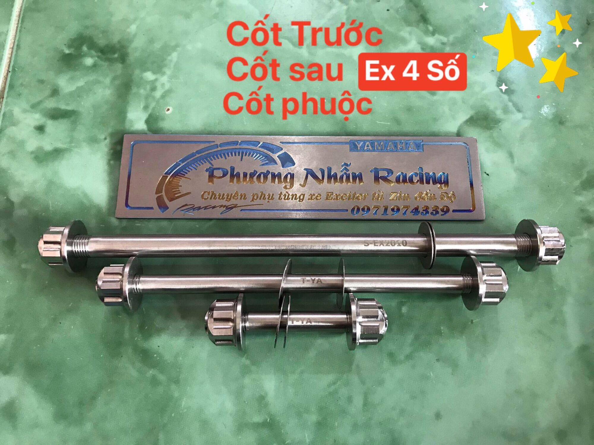 Cốt bánh, cốt phuộc, tán pít salaya gắn ex2006-2010