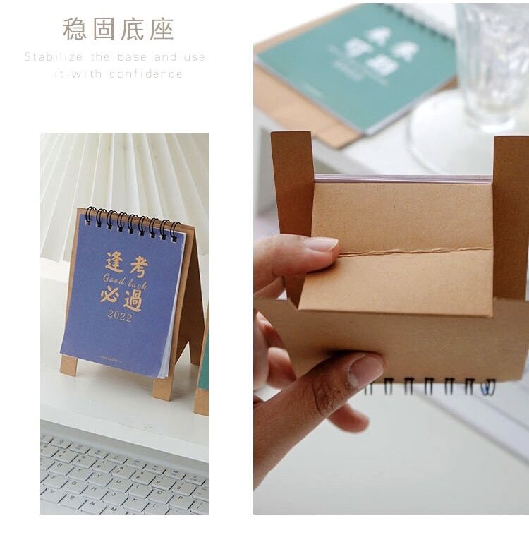 Lịch Để Bàn Mini Hoạt Hình Dễ Thương 2022