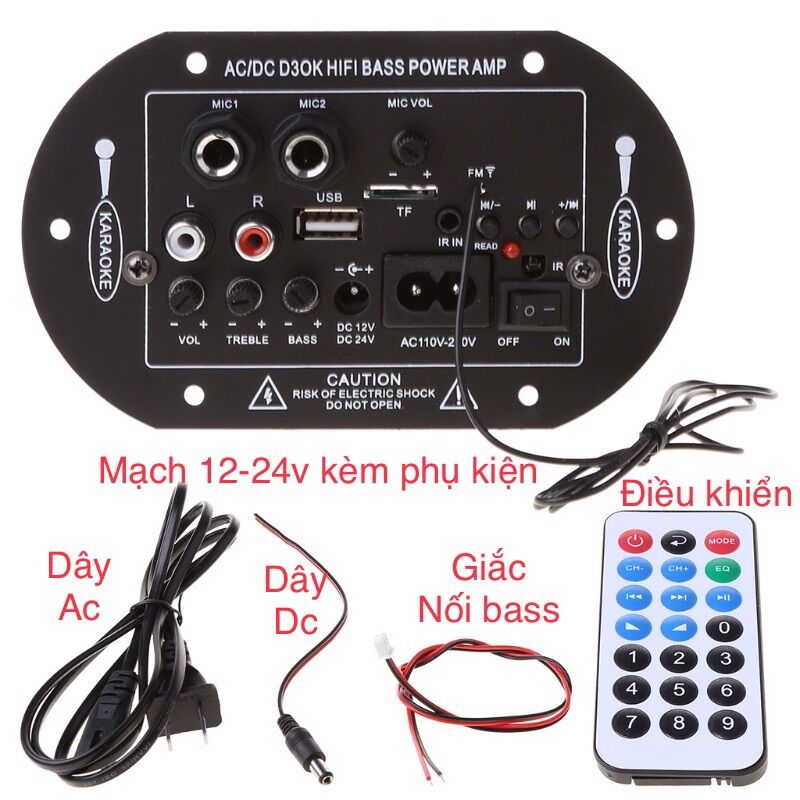 Mạch loa crown 5 6 7 8 có bluetooth