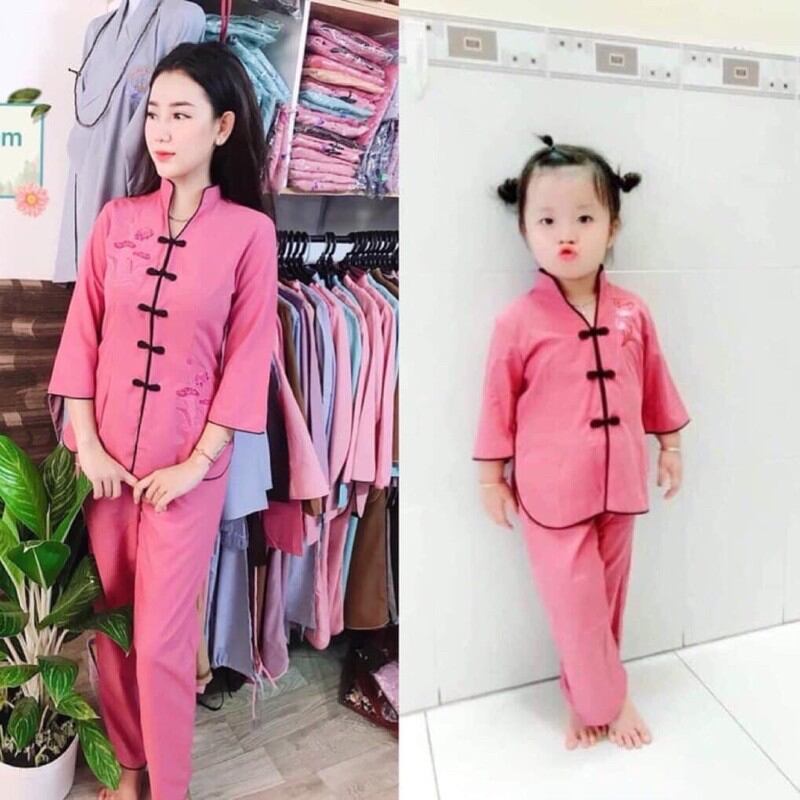 ĐỒ LAM ĐI CHÙA - MẪU XẨM CHO BÉ GÁI