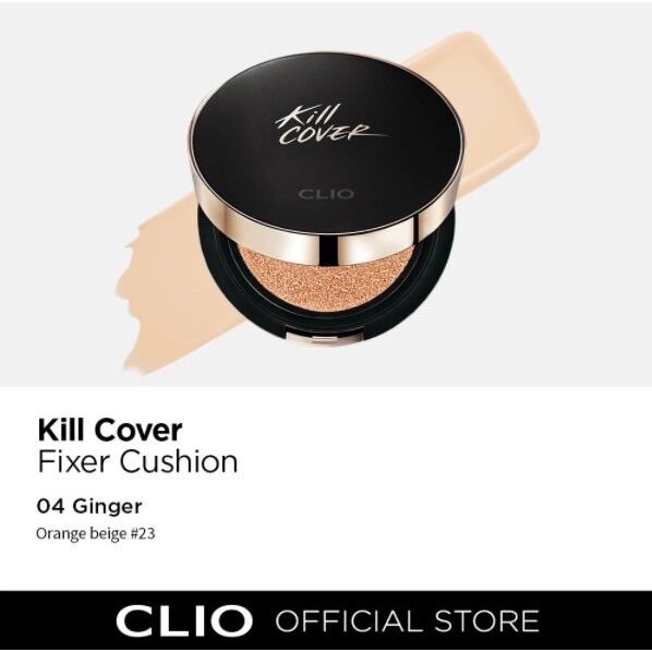 [Sét 2 lõi] Phấn nước CLIO Kill Cover Fixer Cushion Spf50+ Pa+++