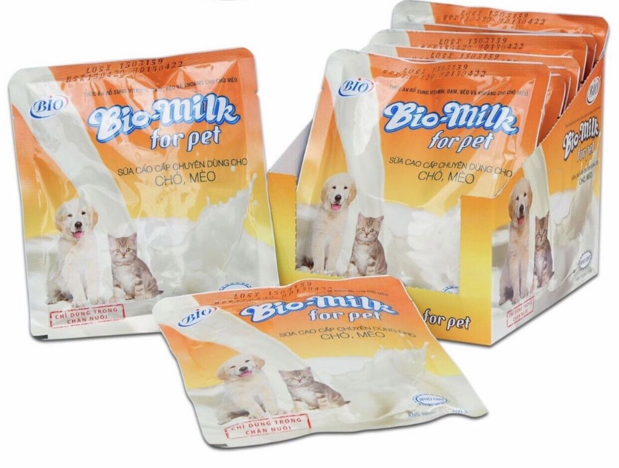 Sữa bột cho chó mèo Bio milk 100g