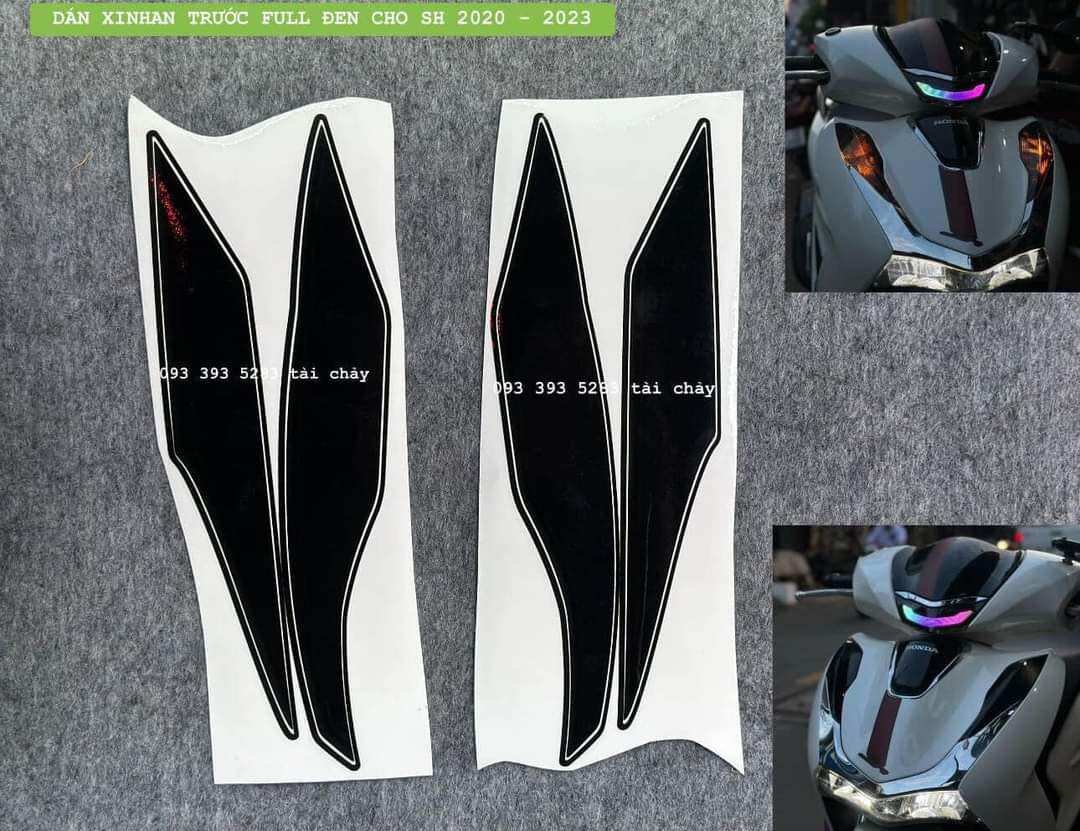 Dán xinhan trước full đen cho sh 2020 - 2023