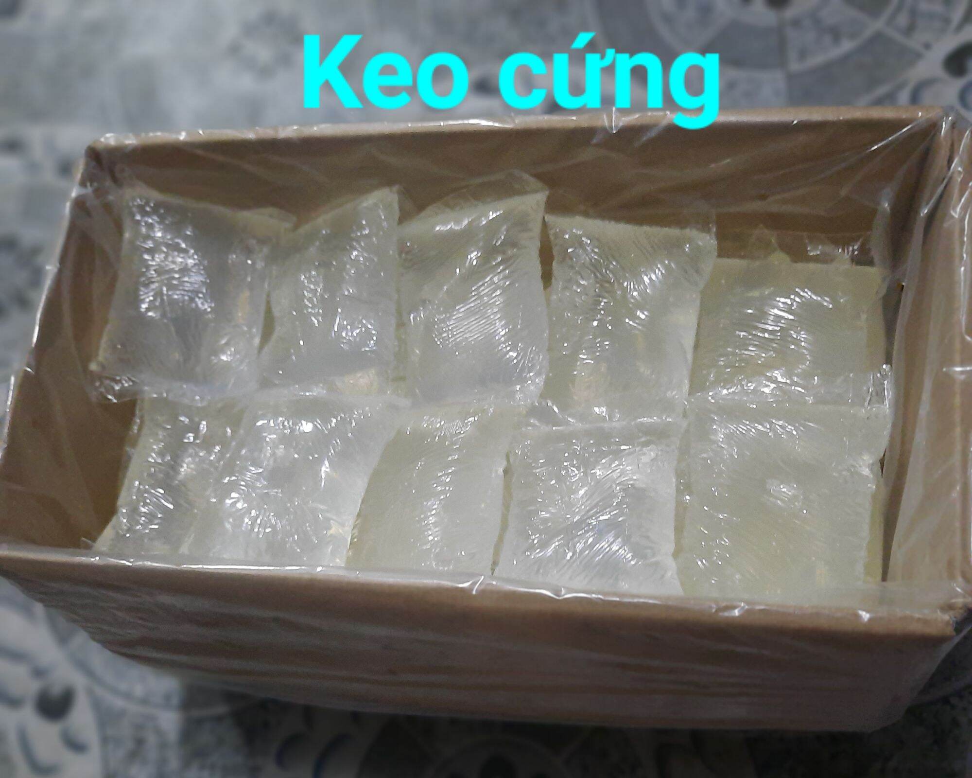 Keo cứng 400g.