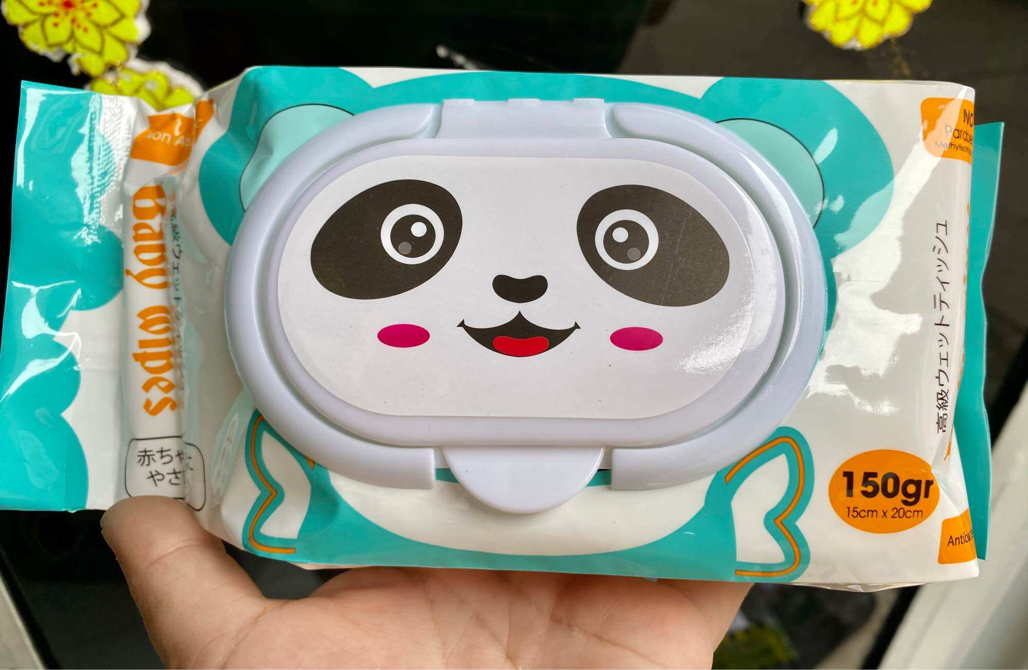 👧Khăn Ướt Cao cấp, Mặt Gấu, khổ Lớn, An Toàn ( 150g)